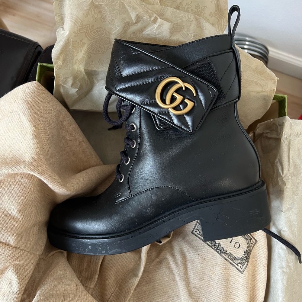 Gucci Black Boots